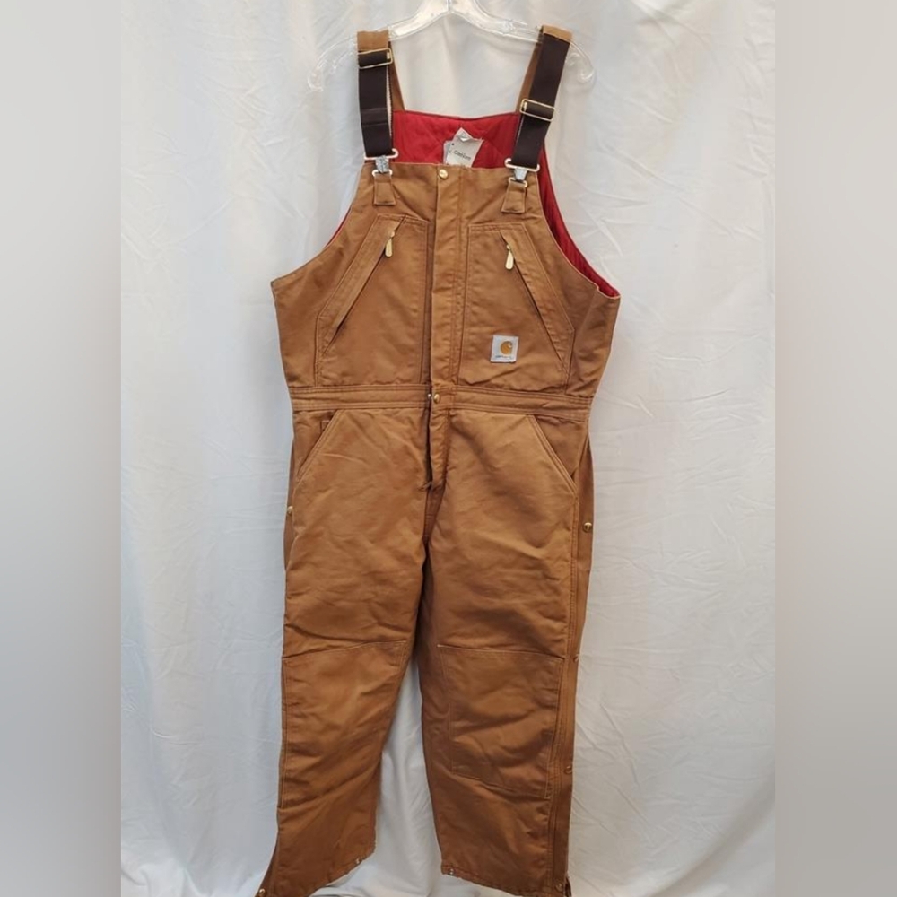Carhartt bib overalls 38 x 28